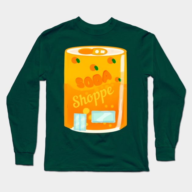 Soda Shoppe Long Sleeve T-Shirt by gpam